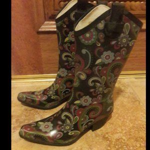 WESTERN CHIEF women's rain boots, size 7